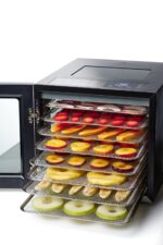 Solis VitaDrey Dörrautomaten 850 W – 8 Edelstahl-Gitter, Touchdisplay, 35–75 °C – Bild 2
