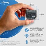 Shelly 2PM Gen4 WLAN Smart Relais – 2-Kanal Schalter mit Stromzähler & Matter (2er Set) – Bild 2