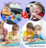 Lehoo Castle Busy Board Montessori – 12in1 Motorikspielzeug mit Umhängetasche für Kleinkinder ab 1 Jahr – Bild 7