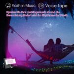 ChangM 2er Pack RGB LED Strahler 30W – Smart Flutlicht mit Bluetooth & App-Steuerung für Garten – Bild 7