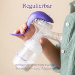 Lansinoh Handmilchpumpe mit 2-Rhythmen-Technologie – Mobiles Abpumpen für Mütter – Bild 3