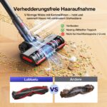 Lubluelu Akkustaubsauger 50kPa – Kabellos mit 50 Min Laufzeit & Smart Display – Bild 5