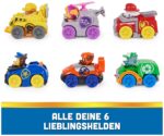 PAW Patrol Pup Squad Racers 6er Set – Mini-Flitzer im Hosentaschen-Format ab 3 Jahren – Bild 6