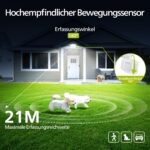 Philips 3600LM Solar-Flutlicht mit Bewegungsmelder & 5m Kabel – Intelligente Aussenbeleuchtung für Garten & Hof – Bild 5