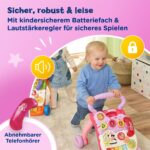 VTech Spiel- und Laufwagen – Interaktive Lauflernhilfe für Kleinkinder 12–36 Monate – Bild 5