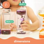 THE TWIDDLERS Liquid Motion Lavalampen-Set 5er Pack – Sensorisches Entspannungsspielzeug für Kinder & Erwachsene – Bild 3