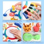 6 in 1 Spieltisch ab 1 Jahr – Activity Center mit Musik & Licht für Kleinkinder – Bild 5
