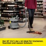 KÄRCHER NT 22/1 Ap L Nass- und Trockensauger – 1300 W Profi-Sauger für gewerbliche Anwendungen – Bild 2