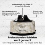 AnySharp Evo Messerschärfer mit PowerGrip Saugnapf – Wolframkarbid-Schärfsystem – Bild 4