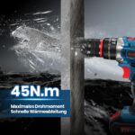 FAHEFANA 21V Akku-Schlagbohrschrauber mit 2x2,0Ah & 29-teiligem Zubehör – 45Nm – Bild 5