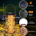 Blakapoo Sonnenblumen-Solarlampe – IP65 Wasserdicht Gartendeko mit LED für Balkon & Terrasse – Bild 2