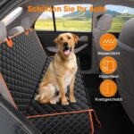 JOEJOY Hundedecke Auto Rückbank 137x120 cm – Wasserdicht & Kratzfest für alle Hunde – Bild 4