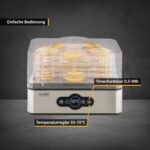 TZS First Austria Dörrautomat – 5 Etagen mit digitalem Timer & Temperaturregler 35–70°C – Bild 4