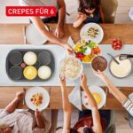 Tefal Crep'Party Crêpes- und Pancake-Maker für 6 Personen – Antihaftbeschichtet – Bild 2