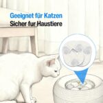 HOMJOY 12er-Pack Katzenbrunnen Filter – Aktivkohle-Filtration für Pretty Paw Brunnen – Bild 6