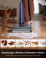 Ultenic AC1 Triflex Nass-Trockensauger – 180° Lay-Flat mit 55 Min Akkulaufzeit für Hartböden – Bild 2