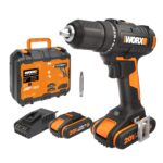 WORX WX108 Akku Bohrschrauber 20V mit 2x2Ah Akkus – Profi-Allrounder für Bohren & Schrauben