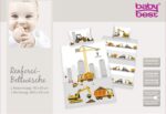 Herding Baby Best Kleinkinder-Bettwäsche Jana Baustelle – 100x135 cm Baumwolle – Bild 6