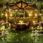 Jsdoin Solar Firefly Gartenlicht 4er Set – Wasserdichte Gartendekorationleuchten für Aussen – Bild 6