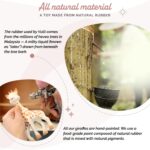 Sophie la Girafe Geburtsset – Naturkautschuk Spielzeug mit 2-in-1 Quietsch-Rassel für Neugeborene – Bild 7