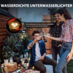 LUXJET 20er Set Mini LED Teelichter wasserdicht – Warmweiss Unterwasser Deko für Pool & Aquarium – Bild 3