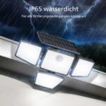 Philips Solar-Aussenlleuchte mit Bewegungsmelder, 196 LED & Fernbedienung – IP65 (2er Set) – Bild 8