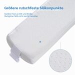 YIHATA Bettgitter 2er Set – Schaumstoff-Bettschutz mit rutschfestem Bezug für Kleinkinder – Bild 6