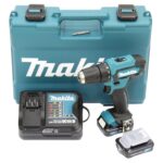 Makita DF333DSAE Akku-Bohrschrauber 12 V – Komplett-Set mit 2 Akkus & Ladegerät