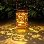 GANDDOBE Frosch Solarlaterne – Wasserfeste LED-Hängeleuchte für Garten & Terrasse – Bild 6