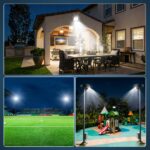 JVURICE LED Strahler 50W 5000LM – IP66 Flutlicht Außen mit 360° Halterung – Bild 6