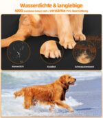 UPAWPIA Kofferraumschutz 185x115 cm – Wasserdichte Hundedecke mit Seitenschutz für SUV & PKW – Bild 3