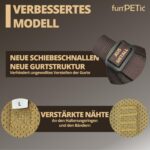 funPETic Hundegeschirr Essential Grösse L – Anti-Zug Brustgeschirr für grosse Hunde – Bild 2
