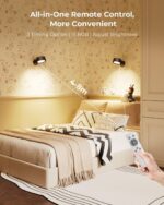 FULEN LED-Wandleuchte 2er Set mit 18 Farbmodi & 8000mAh Akku – Kabellos & Dimmbar – Bild 8