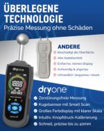 DryOne® DetectX Feuchtemessgerät – Zuverlässige Feuchtigkeitsmessung für Wand, Holz & Mauerwerk – Bild 5