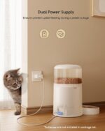 Faroro Intelligenter Futterautomat für Katzen & Hunde mit WiFi, 3MP HD-Kamera & Nachtsicht – Bild 6