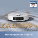 MOVA E40 Ultra Saugroboter mit selbstreinigender Station – 19.000 Pa Saugkraft & ausfahrbarem Mopp – Bild 2
