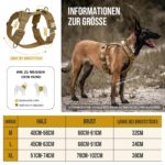 OneTigris DIESEL Hundegeschirr Grösse L – Taktisches Brustgeschirr für mittelgrosse & grosse Hunde – Bild 2