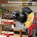Sundpey Akkuschrauber 21V 45Nm – Bohrschrauber mit Makita-Kompatibilität für Heimwerker – Bild 2