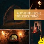NICO Feuerwerk® Wachsfackeln 10er Set – 60 Min. Brenndauer mit Handschutz – Bild 7