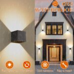 SANSHI LED Wandleuchte 12W IP65 – Innen- & Aussenbeleuchung mit verstellbarem Abstrahlwinkel – Bild 4
