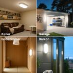 Yesenlight LED Kellerlampe 18W 2000lm 4000K IP65 – Wasserfeste Wandleuchte für Innen & Aussen – Bild 7