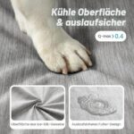 COZY KISS Kühlendes Hundebett XL – Orthopädisches Hundesofa mit Wärmeableitung – Bild 5