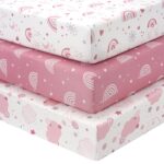 FIEMOL Baby Spannbettlaken 70x140 cm – 3er-Pack Mikrofaser für Kinderbetten