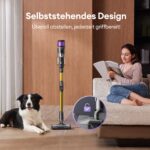 Ultenic Akku Staubsauger 55000Pa mit Zero-Tangle-Bürste – 60 Min Laufzeit für Tierhaare – Bild 7