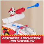 PAW PATROL Fire Rescue Marshalls Feuerwehr-Fahrzeug – Actionspielzeug mit Löschspritze ab 3 Jahren – Bild 6