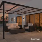 Ledvion LED Wandlampe IP54 35W GU10 dimmbar – Fassadenbeleuchtung für Aussen & Innen – Bild 2