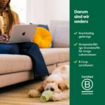 Earth Rated Leckerlihalter Gross – Interaktives Hundespielzeug aus Naturgummi für mentale Stimulation – Bild 6