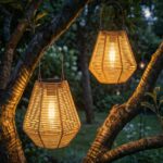 Pearlstar Boho Solar Lampions 2er-Pack Handgeflochten – Hängend/Stehend, IP44 Wasserdicht – Bild 8