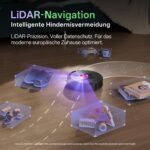 Vexilar W15 Saug- und Wischroboter mit Selbstentleerungsstation – 10000Pa LiDAR Navigation – Bild 4