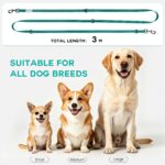 Wisedog 3m Freisprechleine Seegrün – 7-in-1 Hundeleine mit rutschfestem Griff – Bild 6